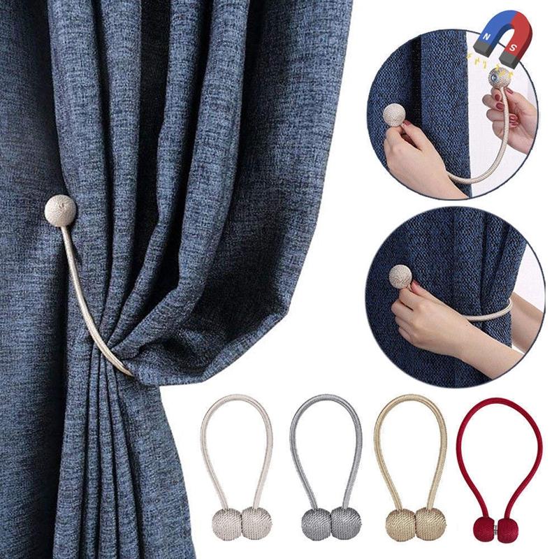 Magnetic Pearl Ball Curtain Tieback