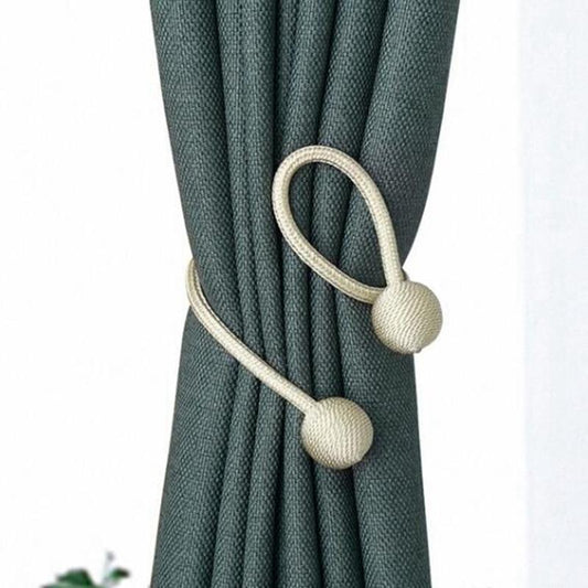 Magnetic Pearl Ball Curtain Tieback